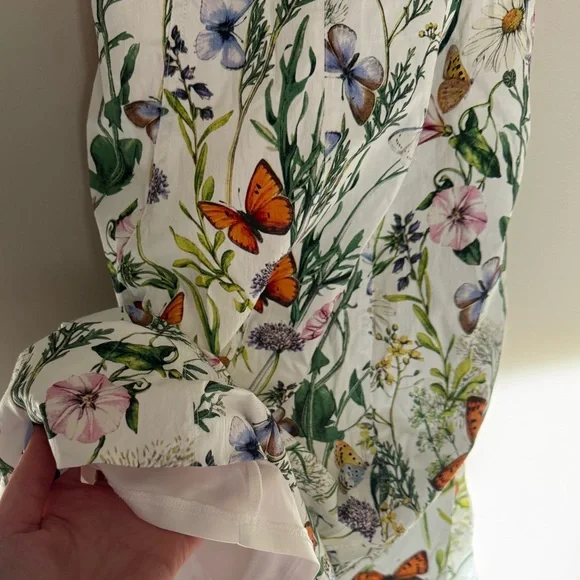 Avec Les Filles Floral Print Dress NWT - Picture 11 of 13